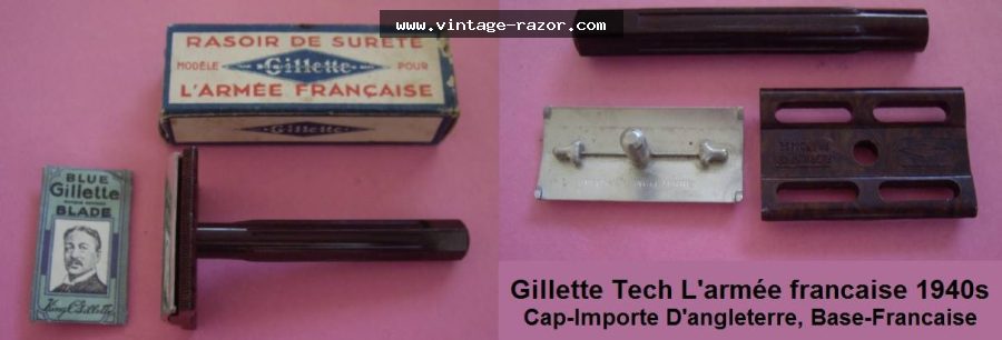 Gillette French Army Tech Set 1940s