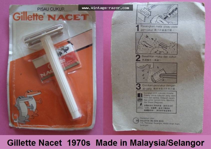 Gillette Nacet 1970s