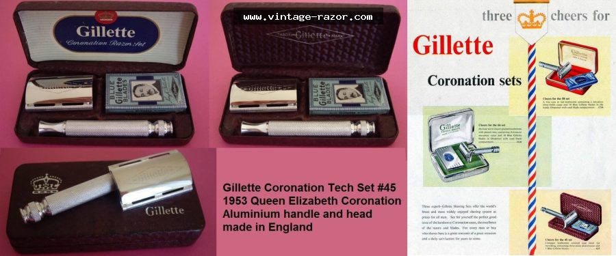 Gillette #45 Coronation Set 1953