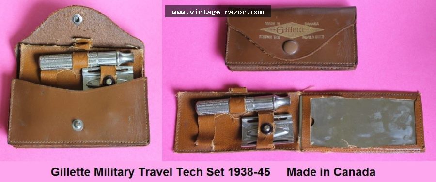 Gillette Canada Service Set WWII 1938 (4)