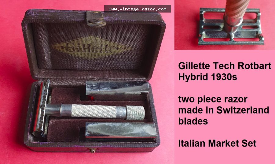 Gillette Rotbart Tech Hybrid 1930s (2)