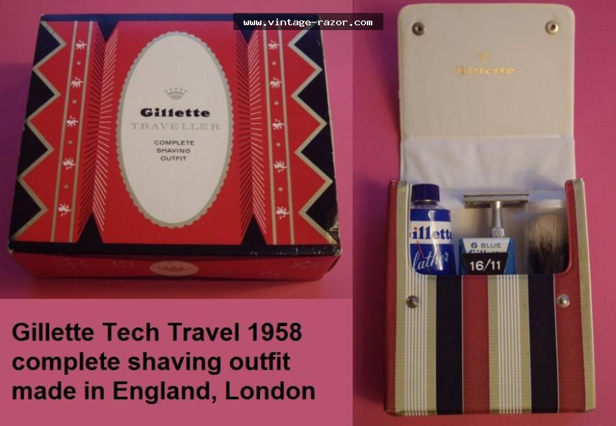 Gillette Tech Traveler 1958