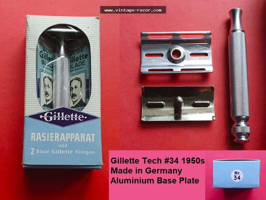 Gillette #34 Tech 1950s