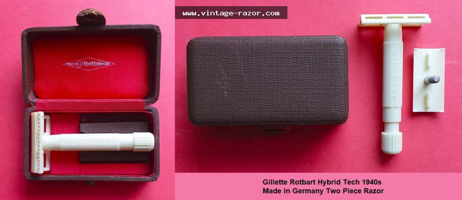 Gillette Rotbart Tech Hybrid 1940s