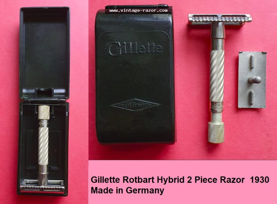 Gillette Rotbart Tech Hybrid 1930s (5)