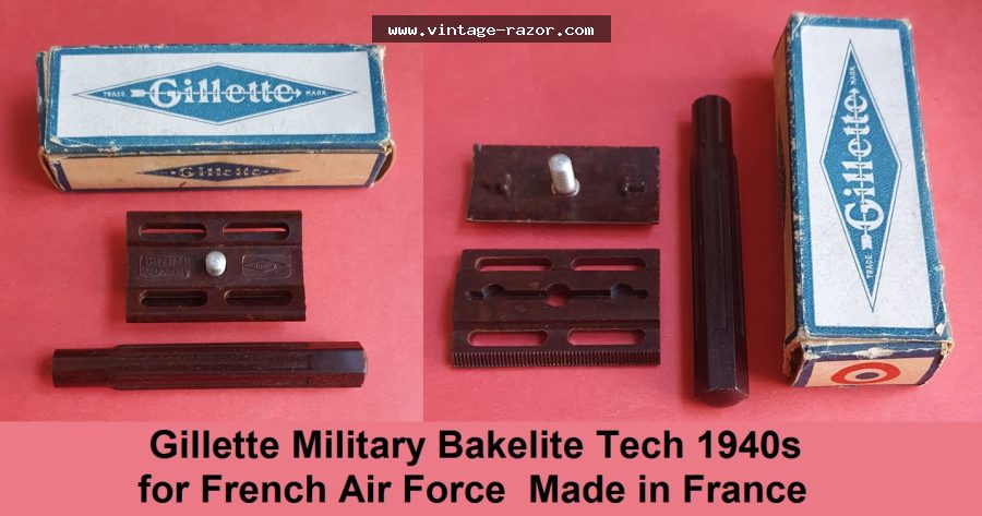 Gillette Tech Military 1940s