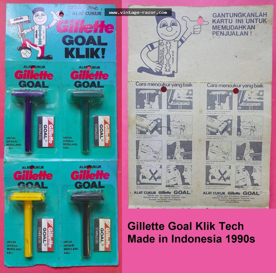 Gillette Goal Klik 1990s