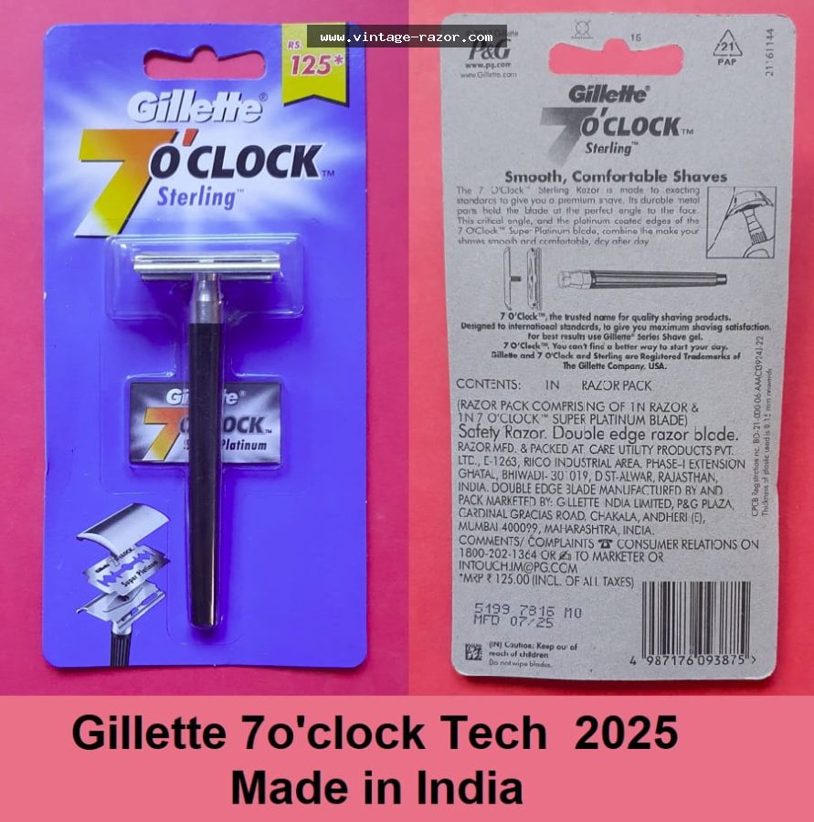 Gillette 7o'clock Tech 2025