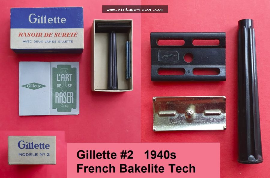Gillette #2 Tech 1940s