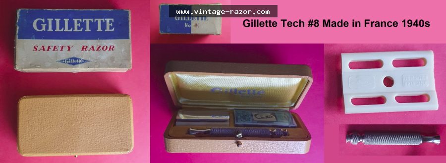 Gillette #8 Tech 1940s