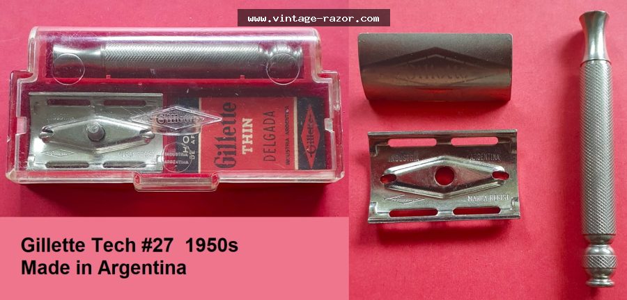 Gillette Tech #27 1950s