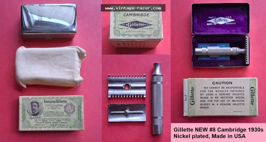 Gillette NEW Cambridge 1930s