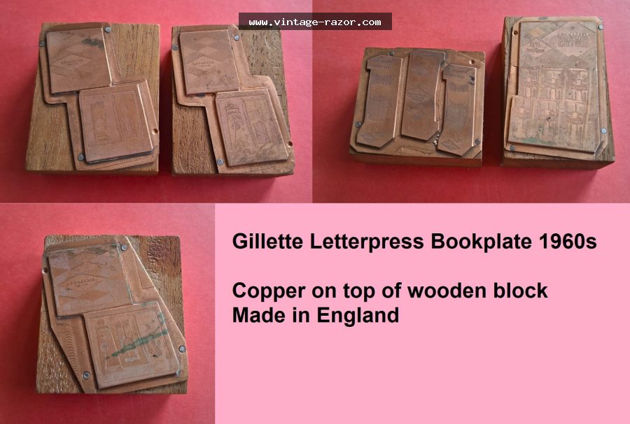 Gillette Letterpress 1960s